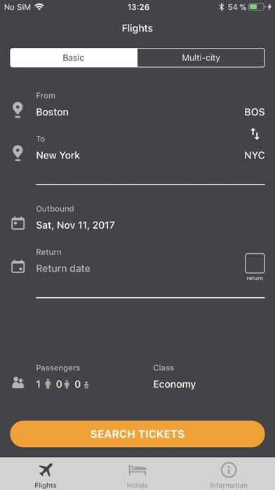 Emulate iPhone app Travel — Hotels and Flights using MyAndroid Emulate iPhone app Travel — Hotels and Flights using MyAndroid