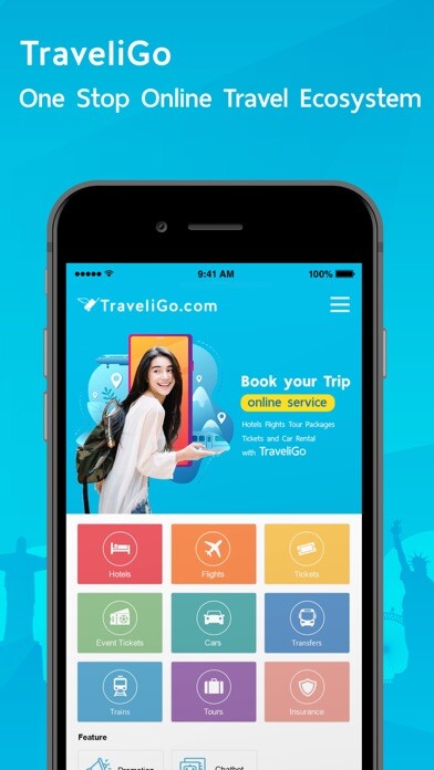 Emulate iPhone app TraveliGo: Flight Hotel & Deal using MyAndroid Emulate iPhone app TraveliGo: Flight Hotel & Deal using MyAndroid