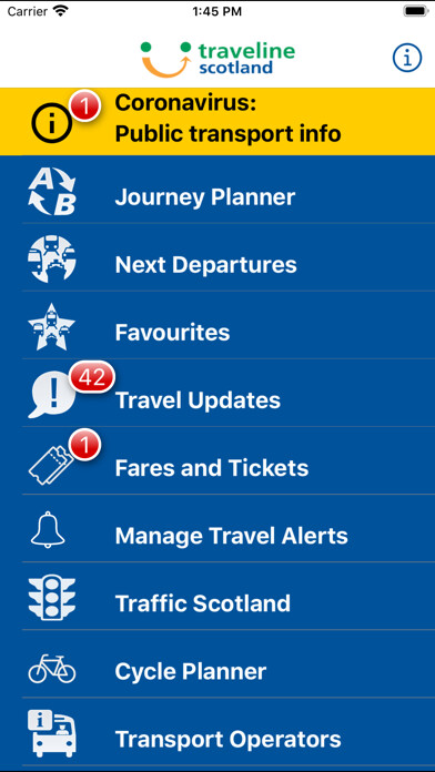 Emulate iPhone app Traveline Scotland using MyAndroid Emulate iPhone app Traveline Scotland using MyAndroid