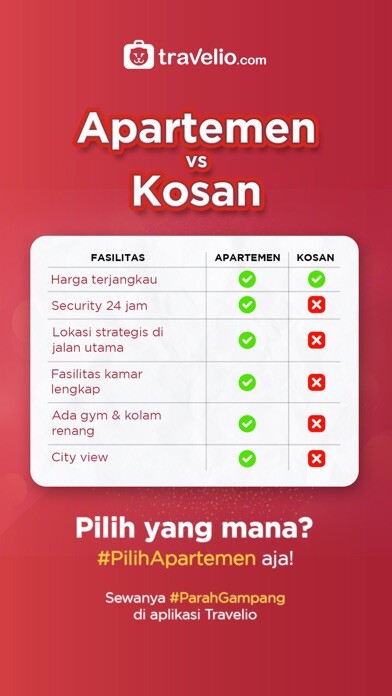 Emulate iPhone app Travelio - Apartments & Villas using MyAndroid