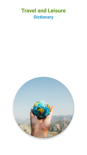 Emulate iPhone app Travel & Leisure Dictionary using MyAndroid