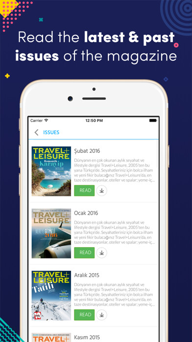 Emulate iPhone app Travel+Leisure Magazine using MyAndroid Emulate iPhone app Travel+Leisure Magazine using MyAndroid