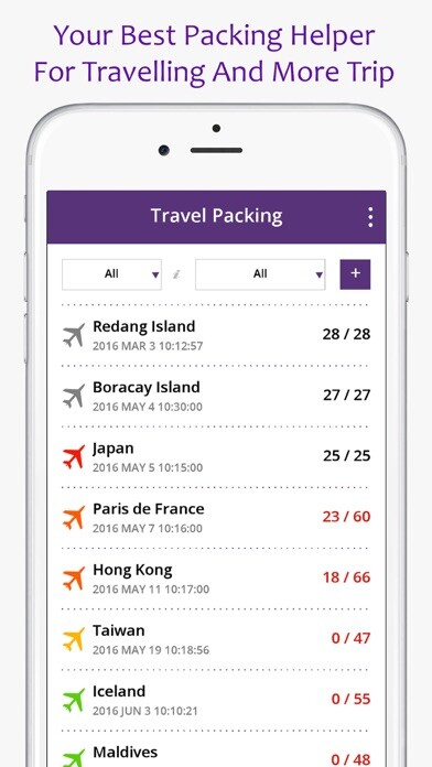 Emulate iPhone app Travel Packing & To Do List using MyAndroid Emulate iPhone app Travel Packing & To Do List using MyAndroid