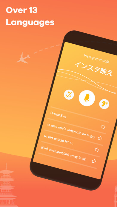 Emulate iPhone app Travel Phrases by LingoDeer using MyAndroid