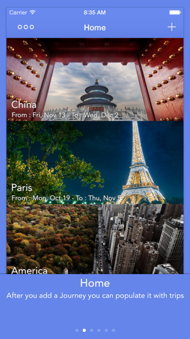Emulate iPhone app Travel Planner - خطط سفرتك using MyAndroid