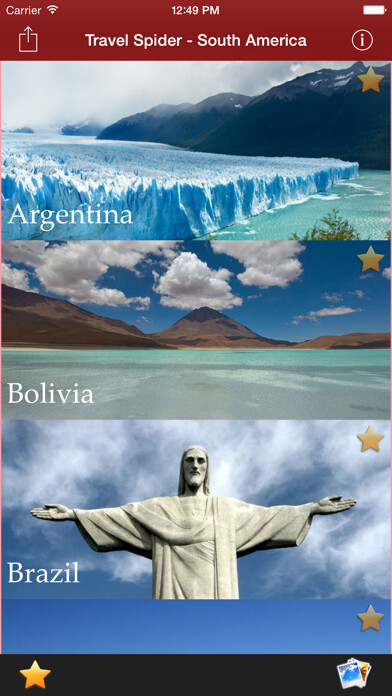 Emulate iPhone app Travel Spider - South America using MyAndroid Emulate iPhone app Travel Spider - South America using MyAndroid