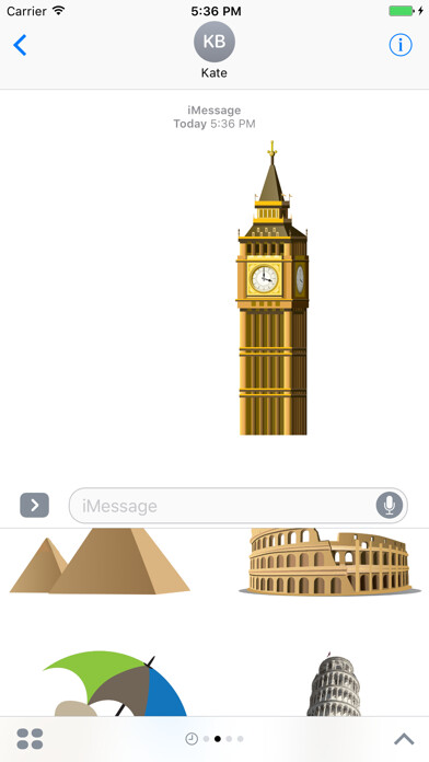 Emulate iPhone app Travel Stickers using MyAndroid Emulate iPhone app Travel Stickers using MyAndroid