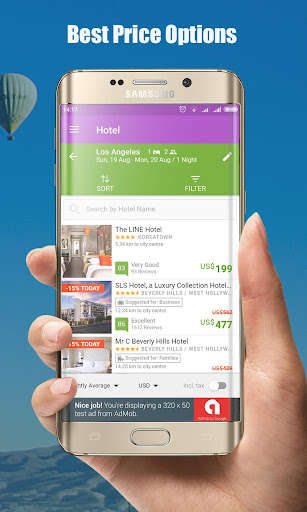 Run android online APK Travelty - Find Booking Ticket Flights and Hotels from MyAndroid or emulate Travelty - Find Booking Ticket Flights and Hotels using MyAndroid