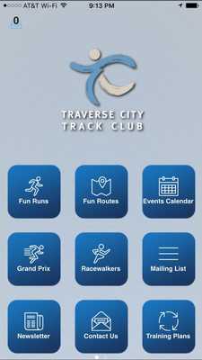 Emulate Android APK Traverse City Track Club