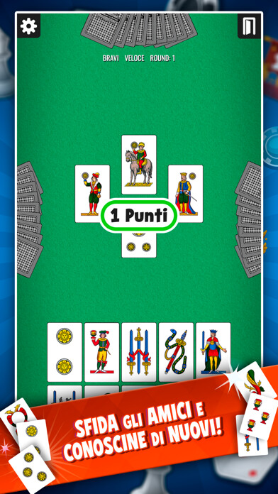 Emulate iPhone app Traversone Più - Card Games using MyAndroid