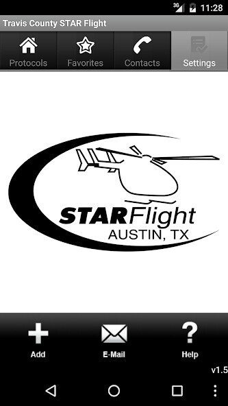 Emulate iPhone app Travis County STAR Flight using MyAndroid