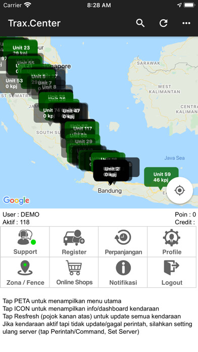 Emulate iPhone app Trax Center using MyAndroid Emulate iPhone app Trax Center using MyAndroid