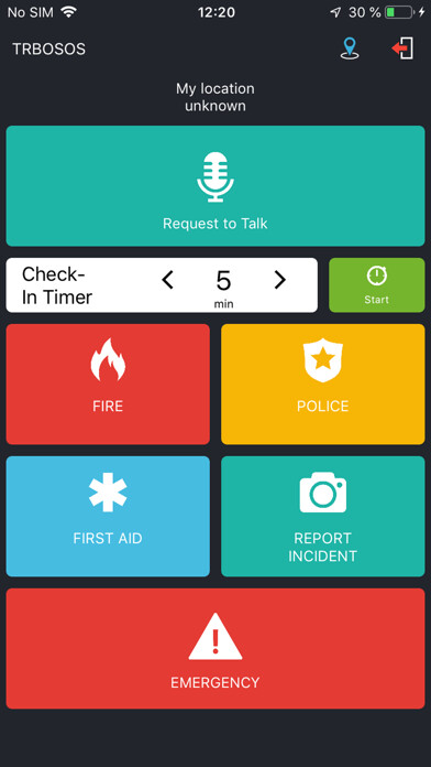 Emulate iPhone app TRBO.SOS using MyAndroid