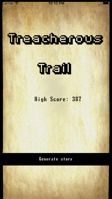 Emulate iPhone app Treacherous Trail using MyAndroid
