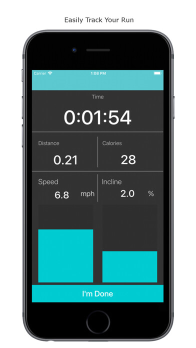 Emulate iPhone app Treadmill - Indoor Run Tracker using MyAndroid Emulate iPhone app Treadmill - Indoor Run Tracker using MyAndroid