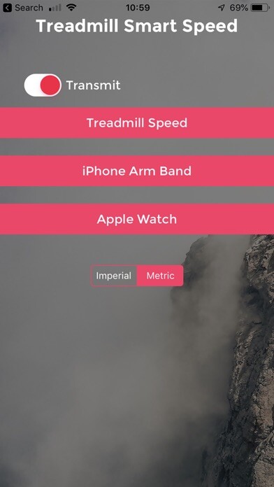 Emulate iPhone app Treadmill Smart Speed using MyAndroid Emulate iPhone app Treadmill Smart Speed using MyAndroid