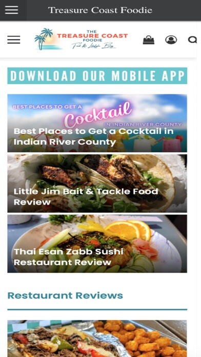Emulate iPhone app Treasure Coast Foodie using MyAndroid Emulate iPhone app Treasure Coast Foodie using MyAndroid