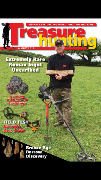 Emulate iPhone app Treasure Hunting magazine using MyAndroid Emulate iPhone app Treasure Hunting magazine using MyAndroid