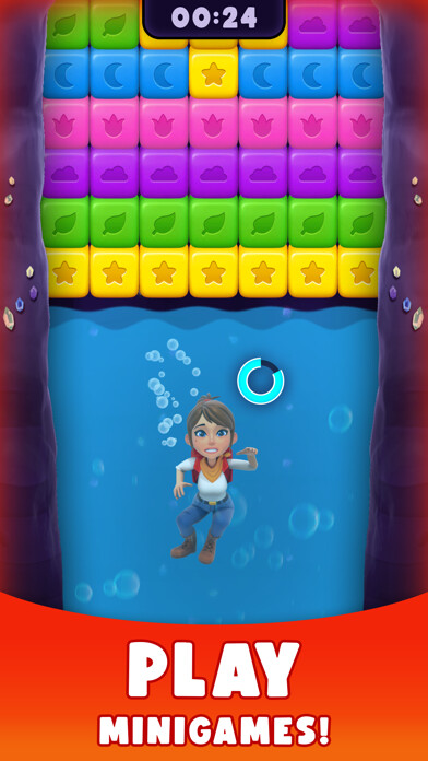 Emulate iPhone app Treasure Party using MyAndroid