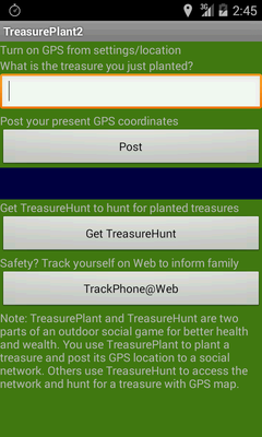 Emulate Android APK TreasurePlant2