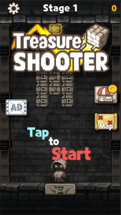 Emulate iPhone app Treasure Shooter using MyAndroid