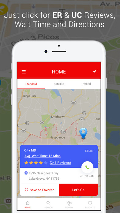 Emulate iPhone app TreatER - ER & UC Wait Times using MyAndroid Emulate iPhone app TreatER - ER & UC Wait Times using MyAndroid