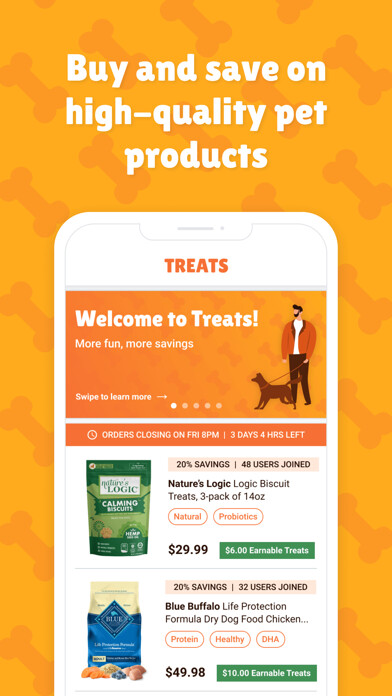 Emulate iPhone app Treats - Save on Pet Goodies using MyAndroid Emulate iPhone app Treats - Save on Pet Goodies using MyAndroid