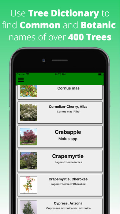 Emulate iPhone app Tree Dictionary using MyAndroid