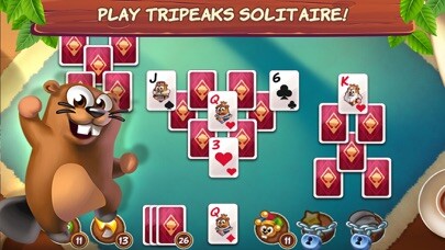 Emulate iPhone app Treepeaks Solitaire Tripeaks using MyAndroid Emulate iPhone app Treepeaks Solitaire Tripeaks using MyAndroid