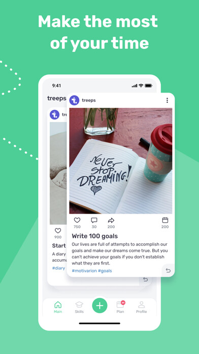 Emulate iPhone app Treeps: motivation & lifestyle using MyAndroid Emulate iPhone app Treeps: motivation & lifestyle using MyAndroid