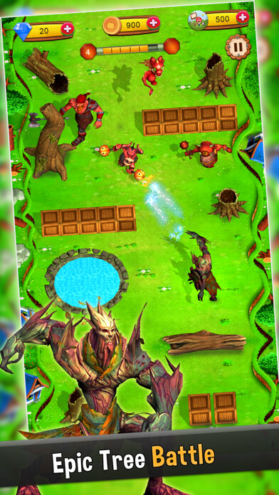 Emulate iPhone app Tree Revenge using MyAndroid