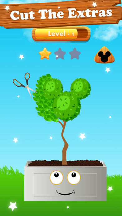 Emulate iPhone app Tree Shape - Cut Cut Puzzle using MyAndroid