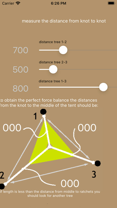 Emulate iPhone app Treetent Calculator using MyAndroid Emulate iPhone app Treetent Calculator using MyAndroid
