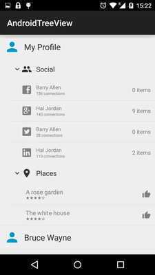 Emulate Android APK TreeView. Library Demo Emulate Android APK TreeView. Library Demo