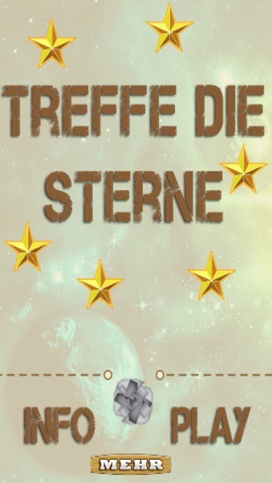 Emulate iPhone app Treffe fallende Sterne using MyAndroid Emulate iPhone app Treffe fallende Sterne using MyAndroid