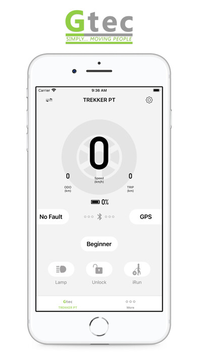 Emulate iPhone app TREKKER PT using MyAndroid