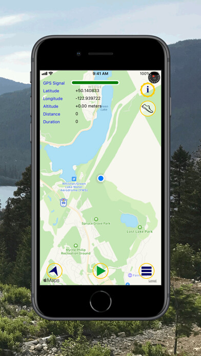 Emulate iPhone app Trekking using MyAndroid Emulate iPhone app Trekking using MyAndroid