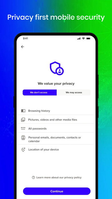 Emulate iPhone app Trellix Mobile Security using MyAndroid