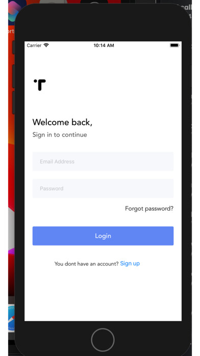 Emulate iPhone app TremenDoc - v2 using MyAndroid