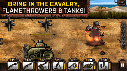 Emulate iPhone app Trenches 2 using MyAndroid