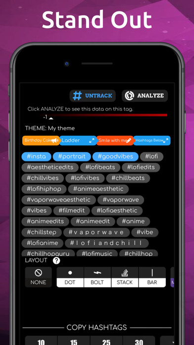 Emulate iPhone app Trending Hashtags by Statstory using MyAndroid Emulate iPhone app Trending Hashtags by Statstory using MyAndroid