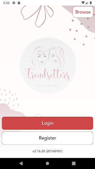 Run android online APK Trendsetters Salon  Boutique from MyAndroid or emulate Trendsetters Salon  Boutique using MyAndroid