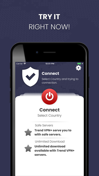 Emulate iPhone app Trend VPN+ using MyAndroid Emulate iPhone app Trend VPN+ using MyAndroid