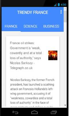 Emulate Android APK Trendy France