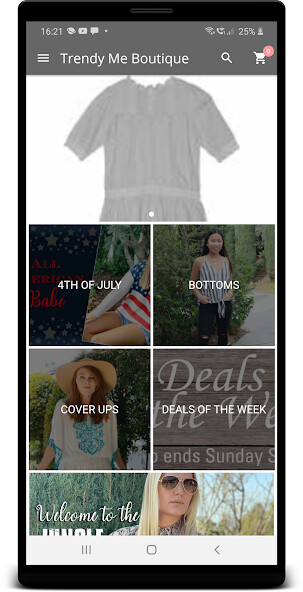 Run android online APK Trendy Me Boutique from MyAndroid or emulate Trendy Me Boutique using MyAndroid