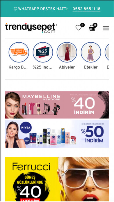 Emulate iPhone app Trendy Sepet using MyAndroid Emulate iPhone app Trendy Sepet using MyAndroid