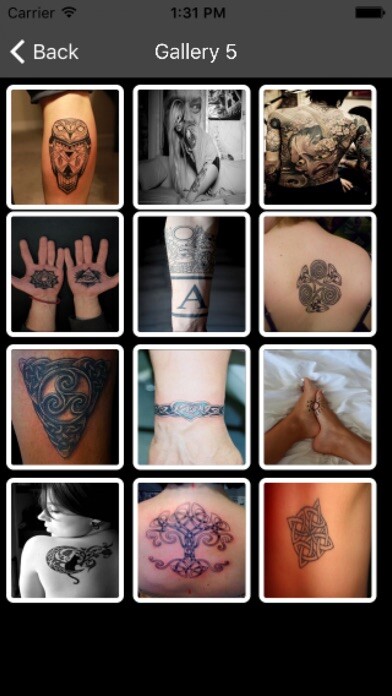 Emulate iPhone app Trendy Tattoo Designs using MyAndroid Emulate iPhone app Trendy Tattoo Designs using MyAndroid