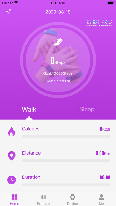 Emulate iPhone app TrendyYouPlus using MyAndroid