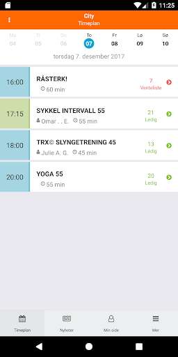Emulate iPhone app Trene Sammen using MyAndroid Emulate iPhone app Trene Sammen using MyAndroid