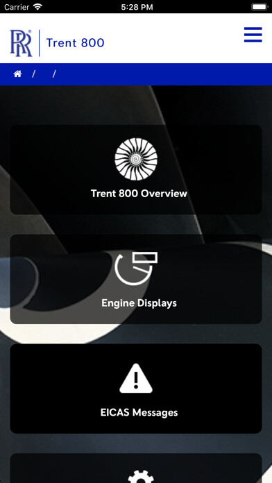 Emulate iPhone app Trent 800 Pilot Guide using MyAndroid Emulate iPhone app Trent 800 Pilot Guide using MyAndroid